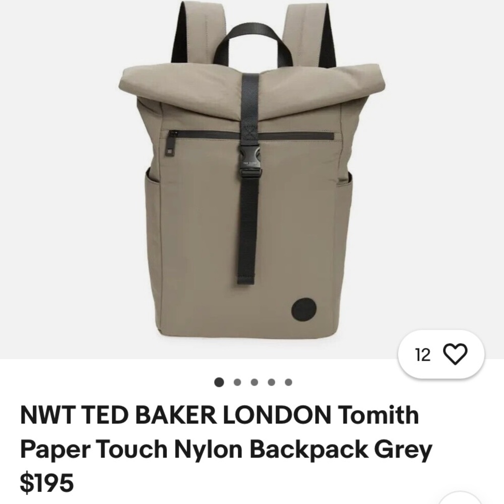 Ted Baker London Tan Backpack